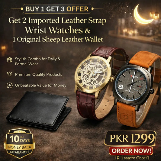Original Leather Wrist Watches