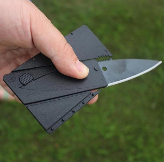 Ultra Slim Wallet Card Foldable Knife
