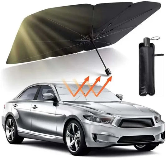 Portable Car Windshield Sun Shade Umbrella