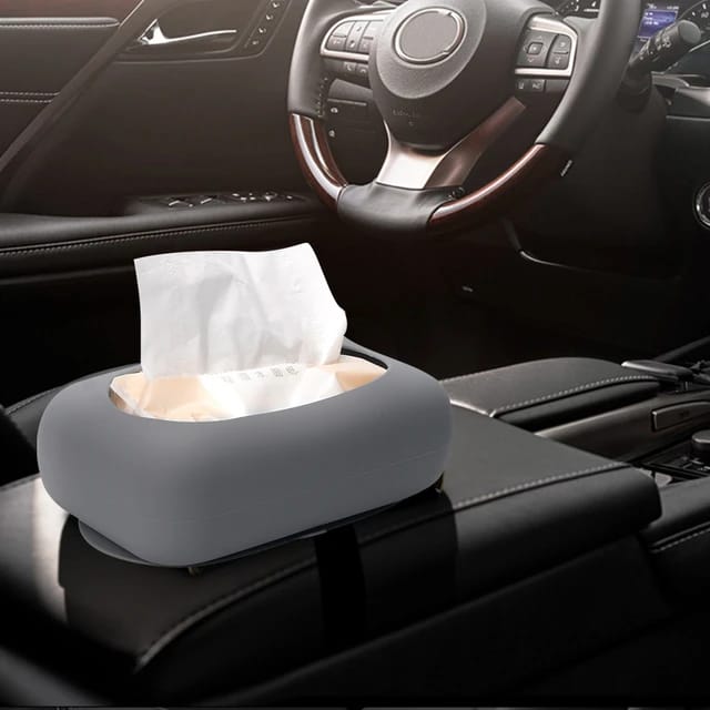 Premium Car Silicon Tissue Box
