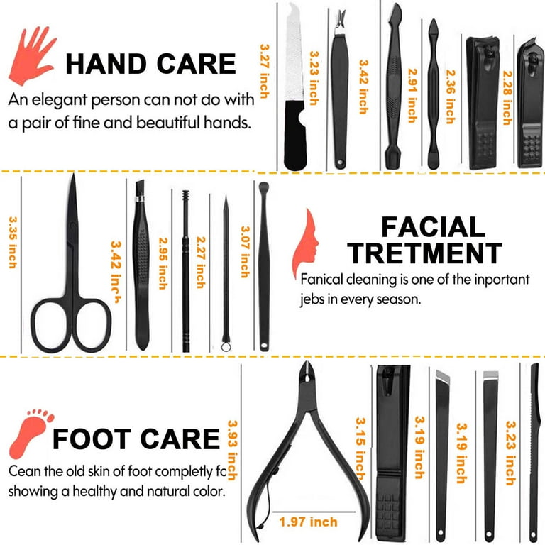 16 in 1 Grooming Manicure & Pedicure Kit
