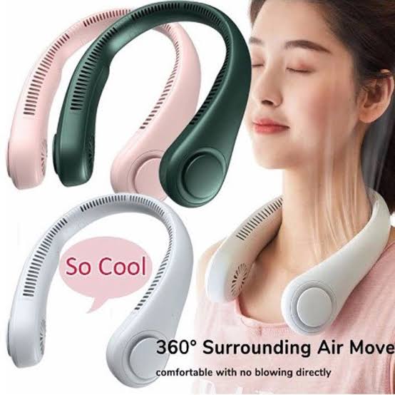 Portable Rechargeable Neck Fan