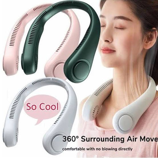 Portable Rechargeable Neck Fan