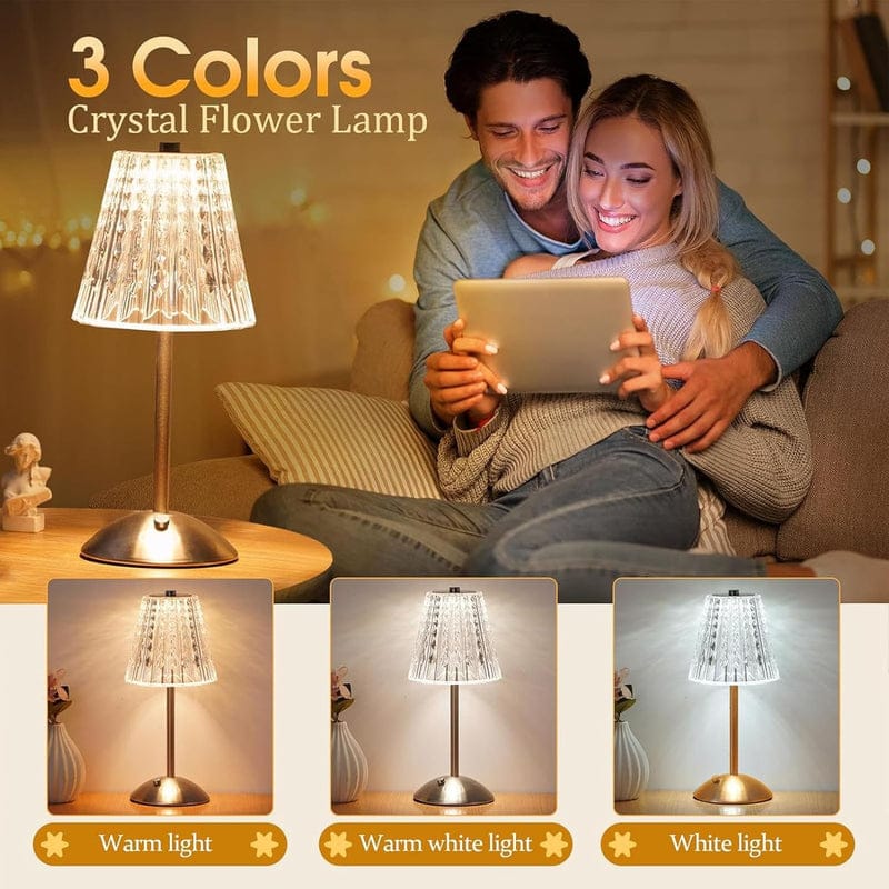 Elegant Crystal Table Lamp