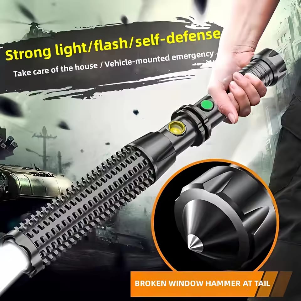 USB Rechargeable LED Flashlight